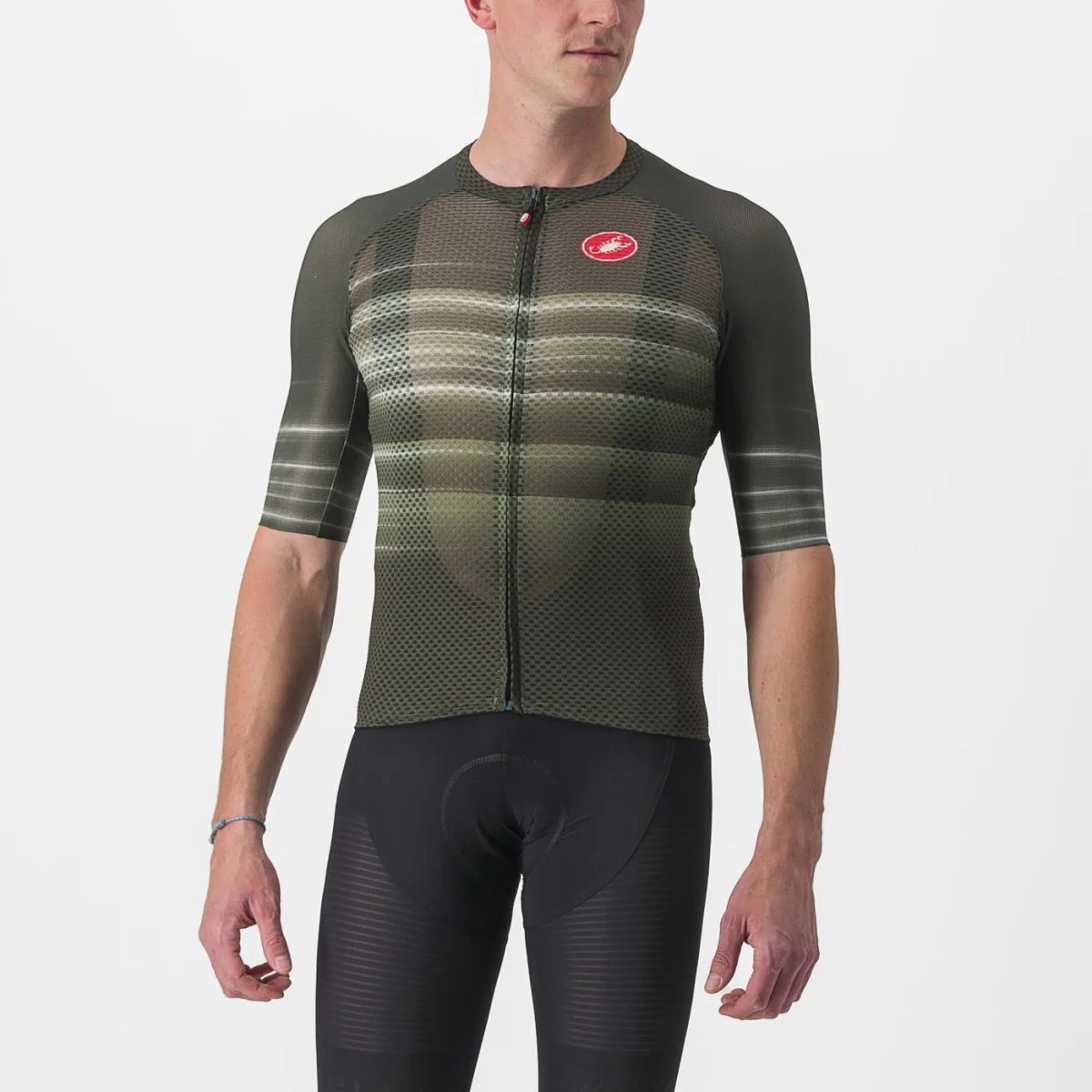 Maglia Ciclismo Castelli "CLIMBER'S 3.0 SL2 JERSEY" Deep Green - immagine 2