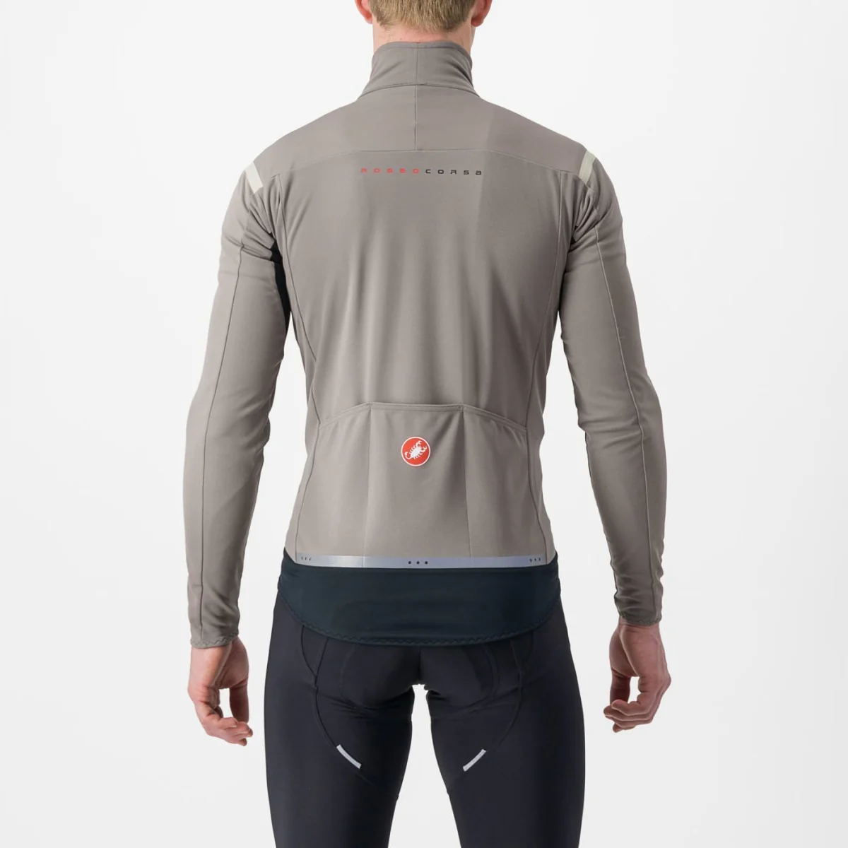 Giacca Castelli Ciclismo "PERFETTO RoS 2 JACKET" Grigio, Gore-Tex Infinium - immagine 4