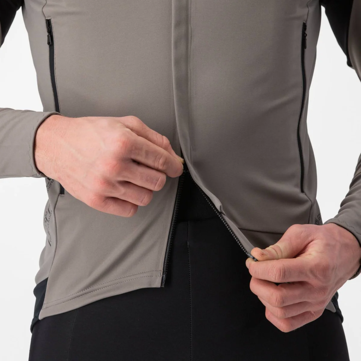 Giacca Castelli Ciclismo "PERFETTO RoS 2 JACKET" Grigio, Gore-Tex Infinium - immagine 6