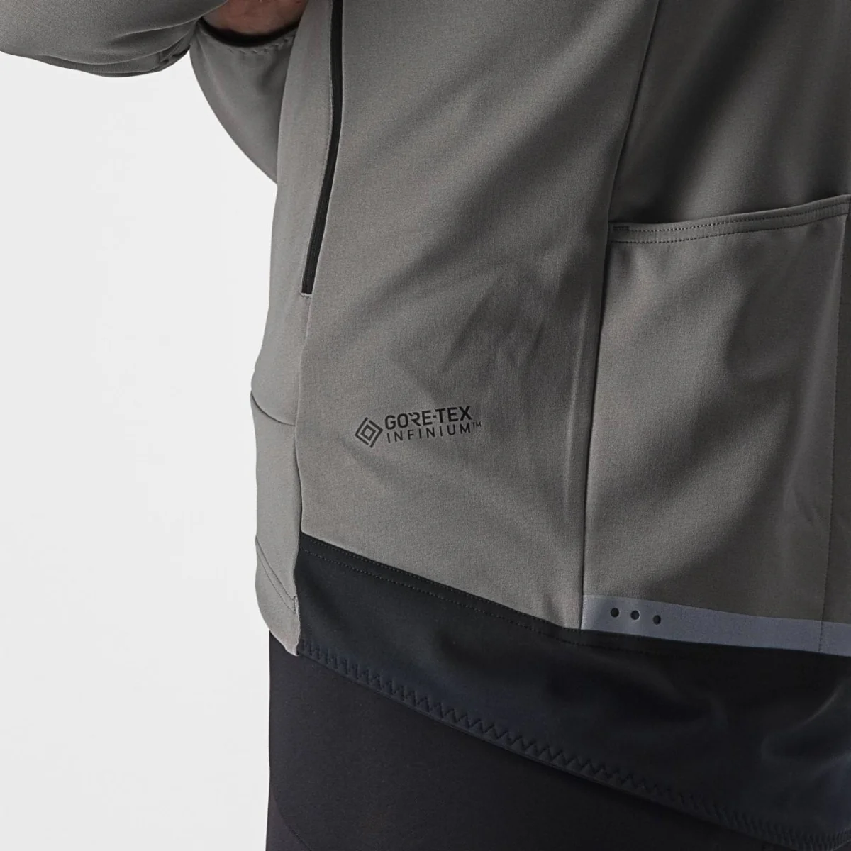 Giacca Castelli Ciclismo "PERFETTO RoS 2 JACKET" Grigio, Gore-Tex Infinium - immagine 5
