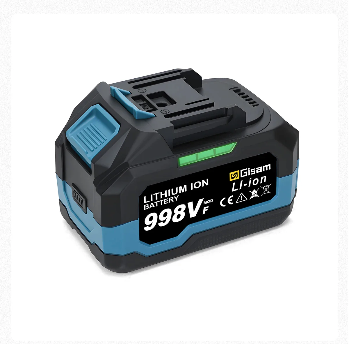 Batterie 21V 4.5Ah 4.0Ah litio compatibile trapani avvitatori motosega cesoie - immagine 4