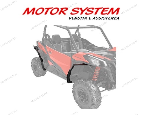 ESTENSIONI PER PARAFANGHI POSTERIORI CAN AM MAVERICK SPORT E TRAIL - immagine 2