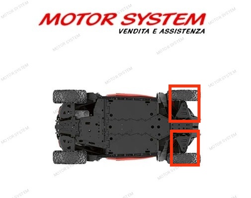 PROTEZIONI IN HMWPE PER BRACCI AD A ANTERIORI CAN AM MAVERICK TRAIL - immagine 2