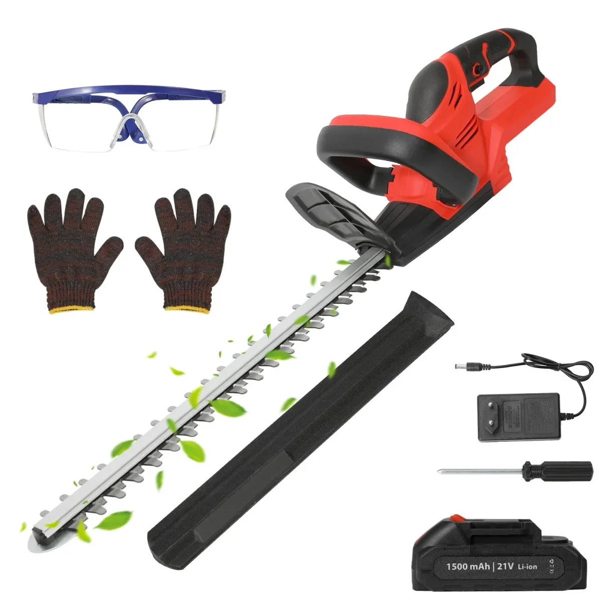 Tagliasiepi a Batteria 48V Lama 55 cm con 1 Batteria Potente e Professionale - immagine 2