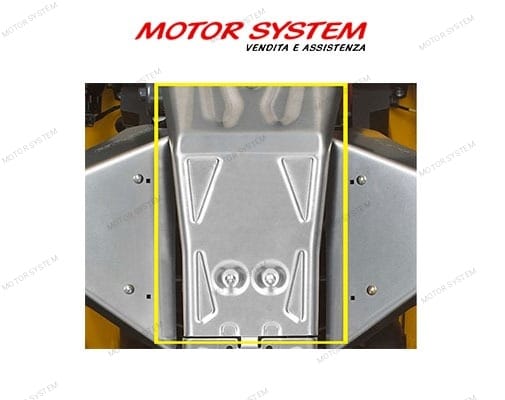 PIASTRA ANTERIORE SALVATELAIO IN ALLUMINIO CAN AM OUTLANDER L - immagine 3