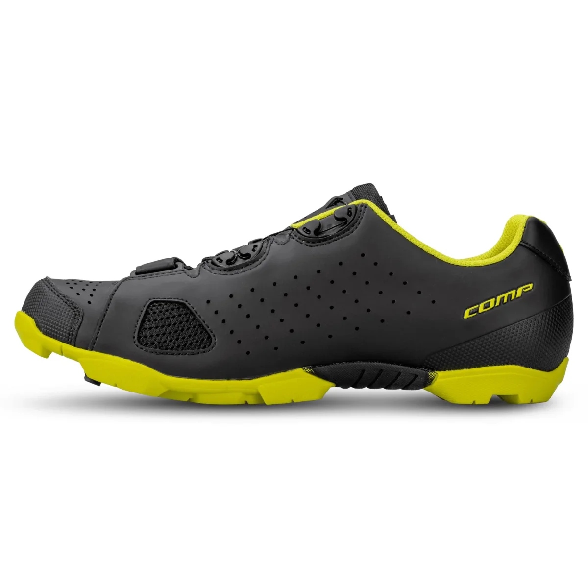 Scarpe Bicicletta SCOTT "SCARPE SCOTT MTB COMP BOA®" Matt black/sulphur yellow - immagine 6
