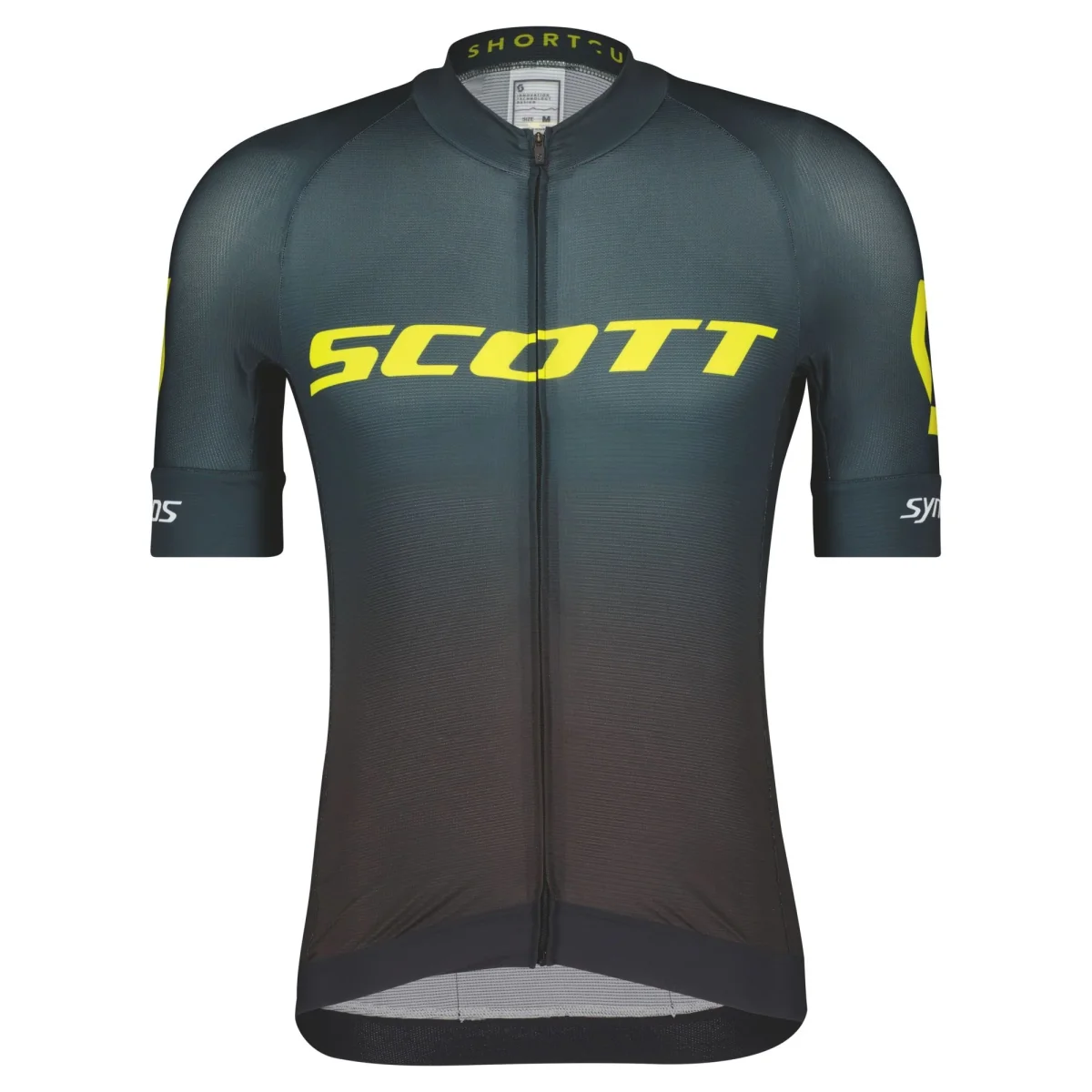 Maglia Ciclismo Scott "MAGLIA DA UOMO SCOTT RC PRO WC EDT. A MANICHE CORTE" Black/Sulphur Yellow - immagine 2