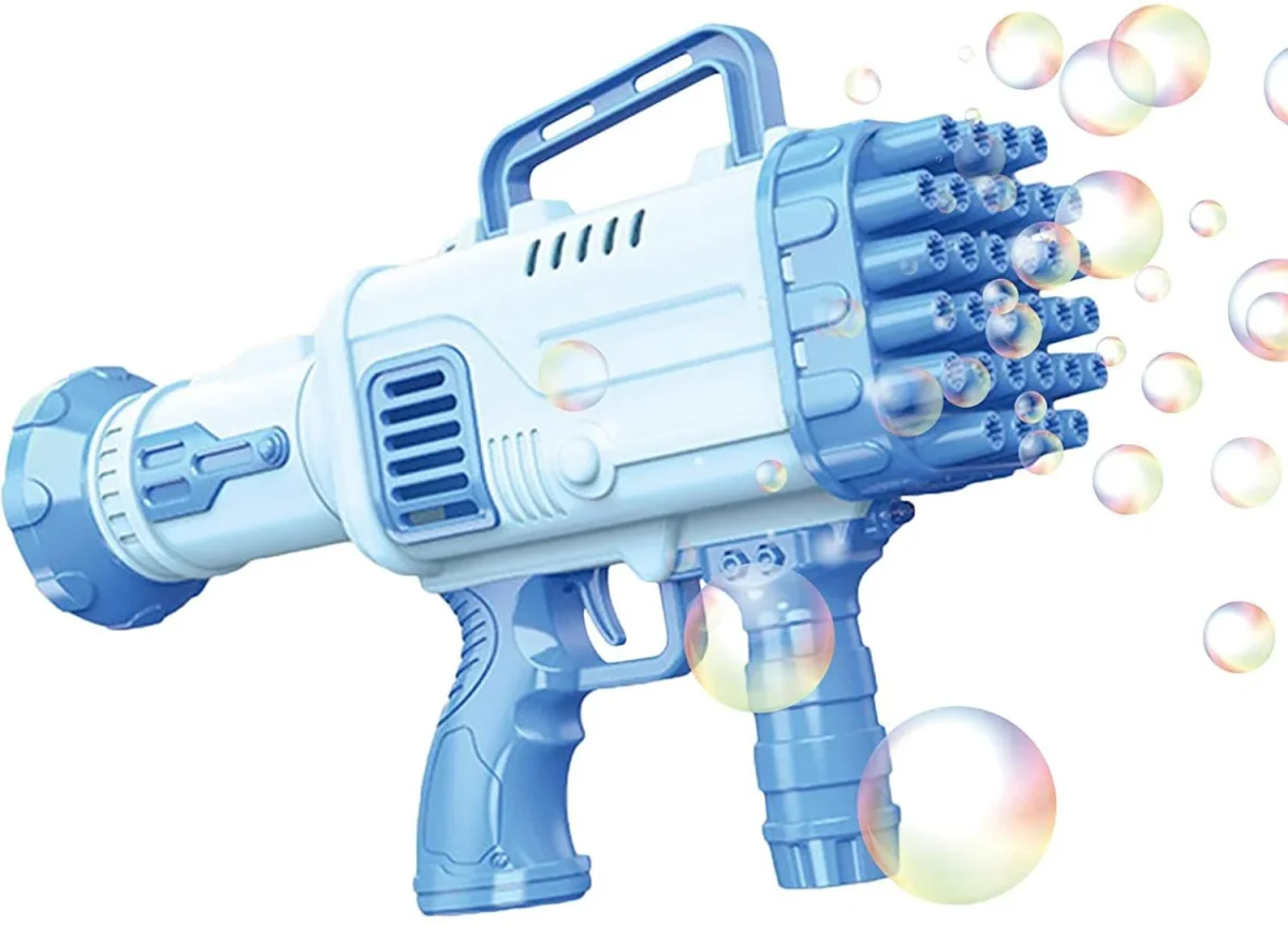 Giocattolo a bolle – Bubble gun 64 fori automatica - immagine 5