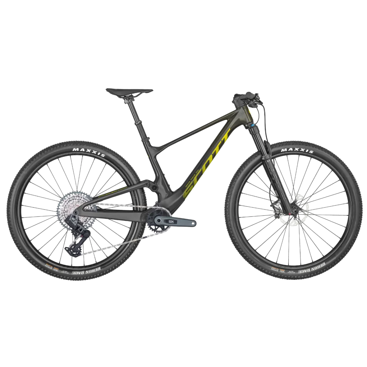 Bicicletta Scott "SPARK" RC Team Issues TR, SRAM GX Eagle AXS Transmission, Carbon HMF, Nero - immagine 2