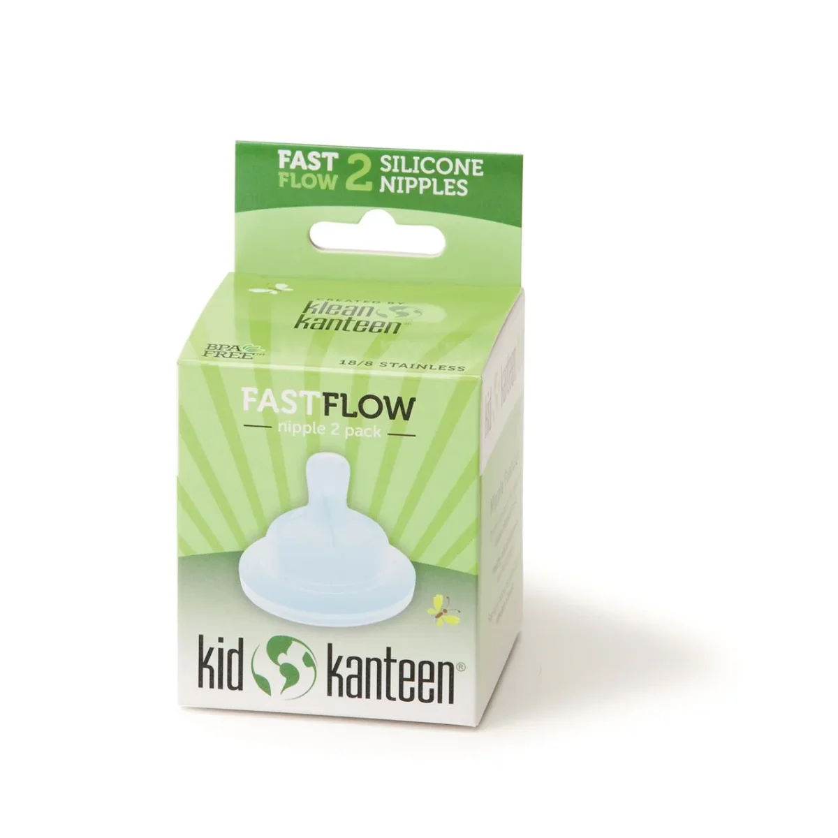 Tettarelle di ricambio +9 mesi Kid Kanteen - 2pz - immagine 2