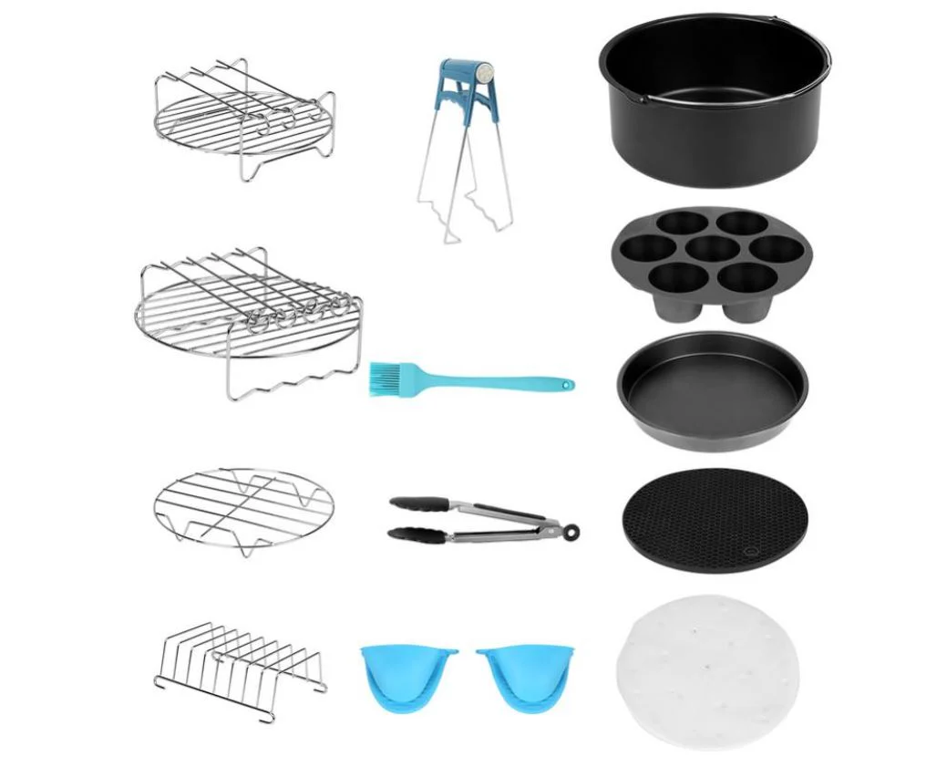 12 pezzi accessori per friggitrice ad aria Air Fryer - immagine 2