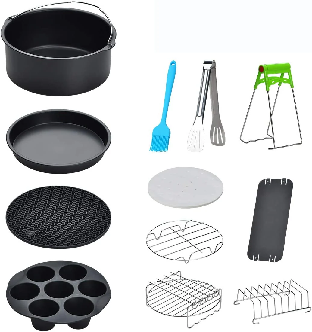12 pezzi accessori per friggitrice ad aria Air Fryer - immagine 3