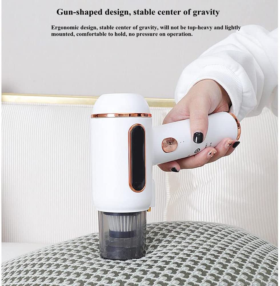 Aspirapolvere antiacaro senza filo aspirapolvere per acari con luce uv-c sterilizzante 120w aspirapolvere per materassi con filtro hepa per materassi cuscini letto coperte divani - immagine 2