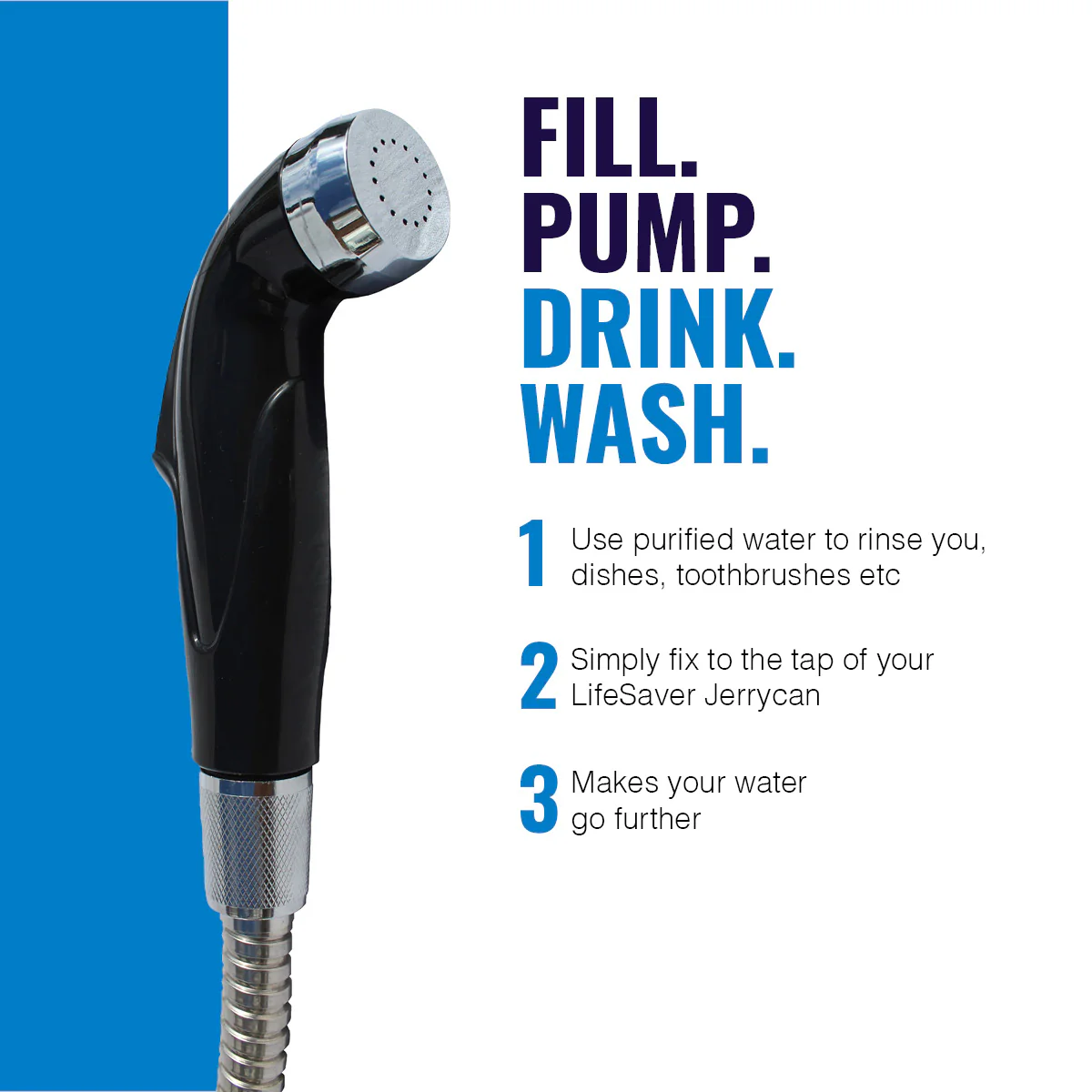 Accessorio doccia della LifeSaver Jerrycan - immagine 4