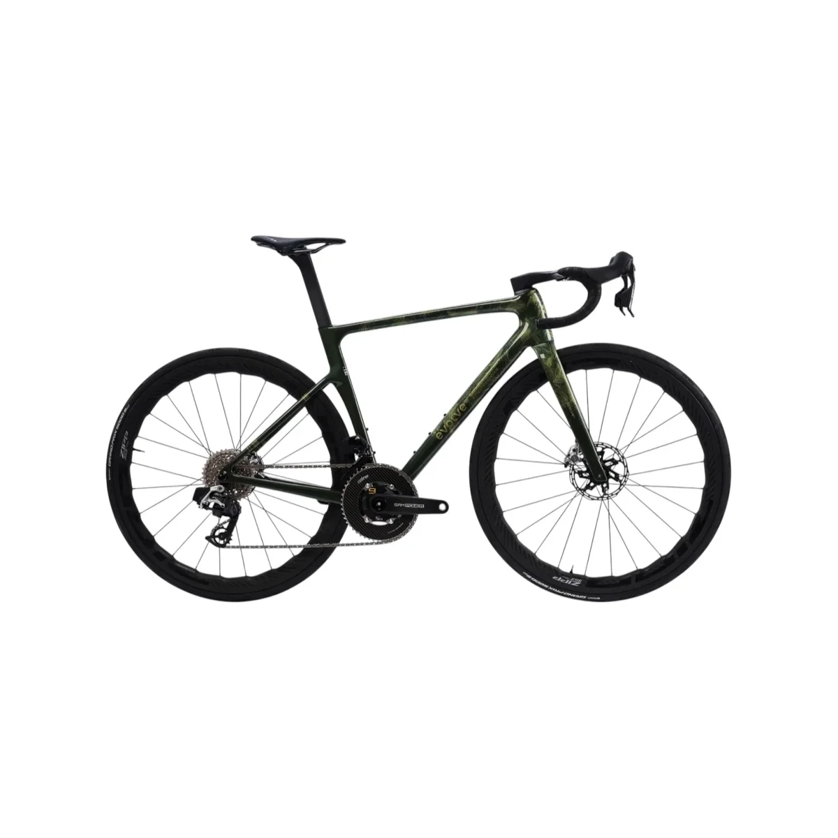 EVOLVE CIMA PRO MONTAGGIO ULTEGRA DI2 RUOTE ELITEWHEELS DRIVE II - immagine 8