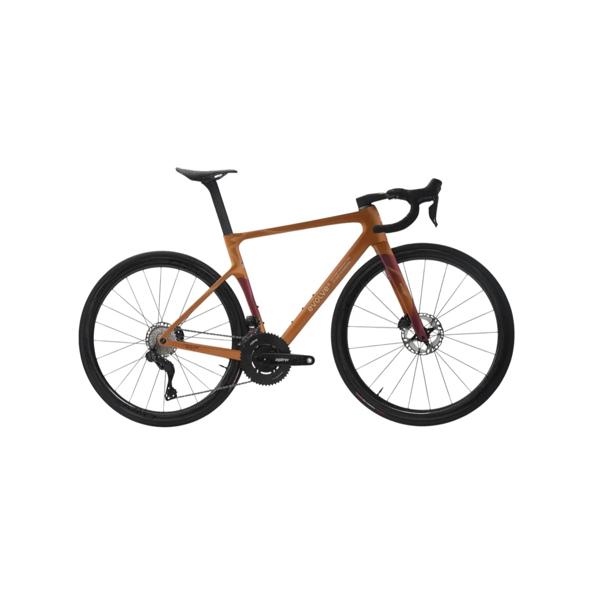 EVOLVE CIMA PRO MONTAGGIO ULTEGRA DI2 RUOTE ELITEWHEELS DRIVE II - immagine 3