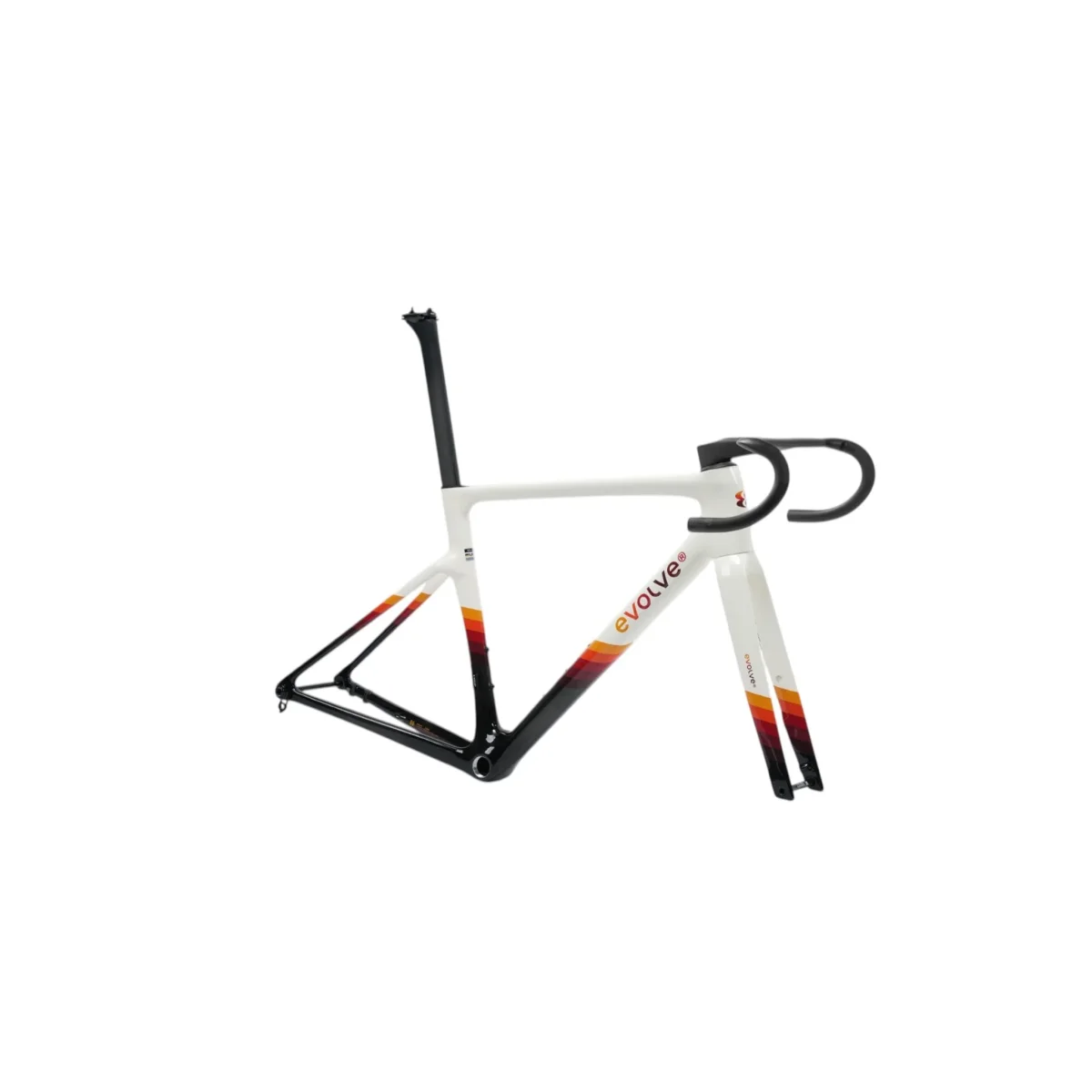 EVOLVE CIMA PANDA PODIUM Telaio e Manubrio carbonio 650Gr - immagine 6