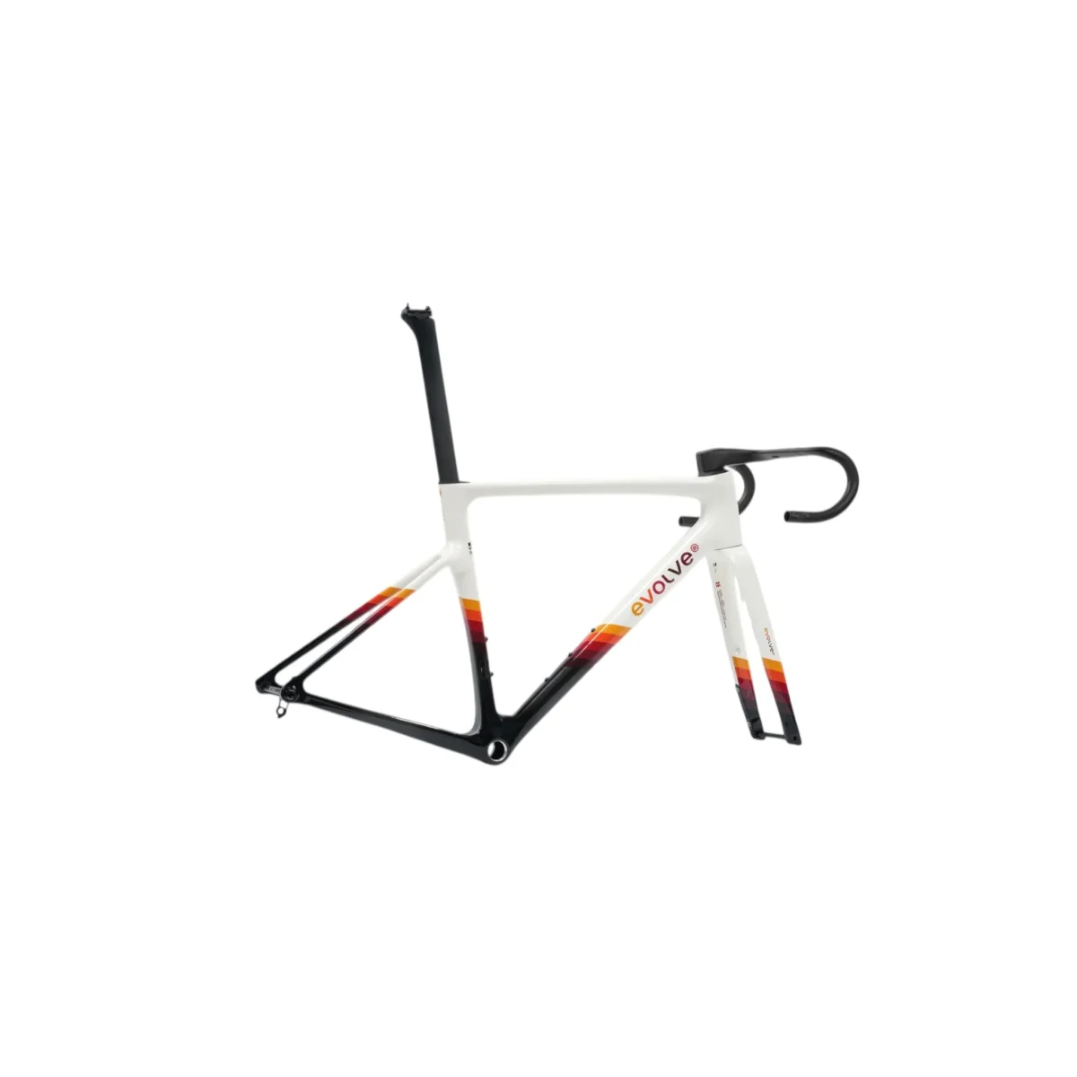 EVOLVE CIMA PANDA PODIUM Telaio e Manubrio carbonio 650Gr - immagine 2