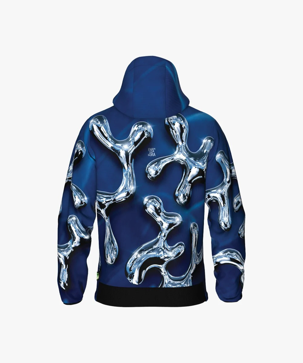 EnergiaPura Felpa Ruis Printed full Zip Unisex MH514X. C9 - immagine 3