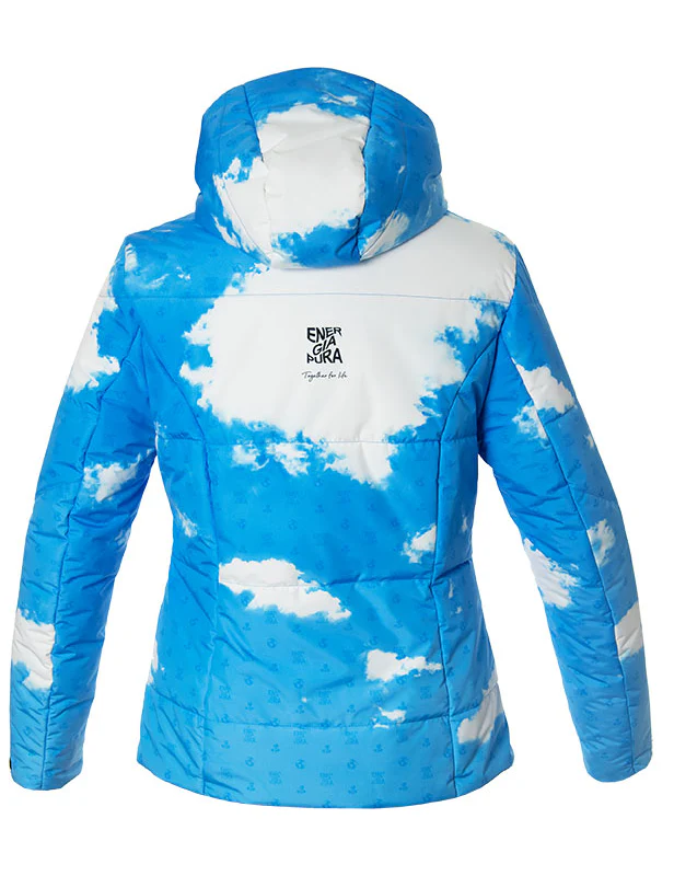 EnergiaPura Giacca Cielo Piumino Con Cappuccio Lady - immagine 3