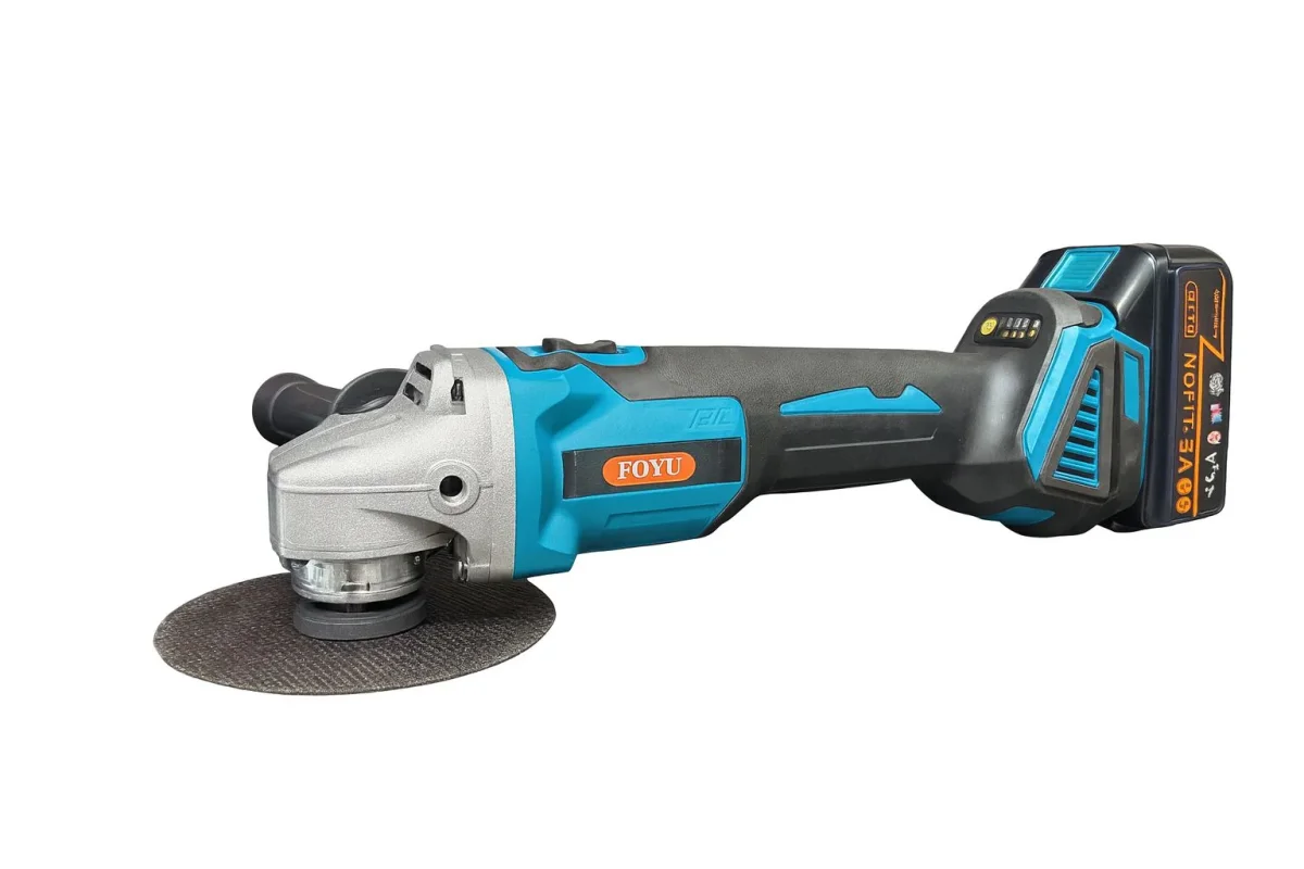 Smerigliatrice Angolare a Batteria 88V + 2 Batterie 8000mAh + Disco Ferro Omaggio | Valigetta + Caricatore | Regolazione Velocità | Flex Portatile - immagine 2