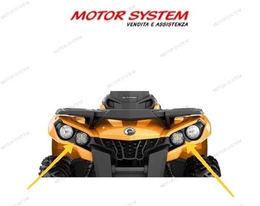 KIT ABBAGLIANTI BAJA DESIGN CAN AM OUTLANDER - immagine 2