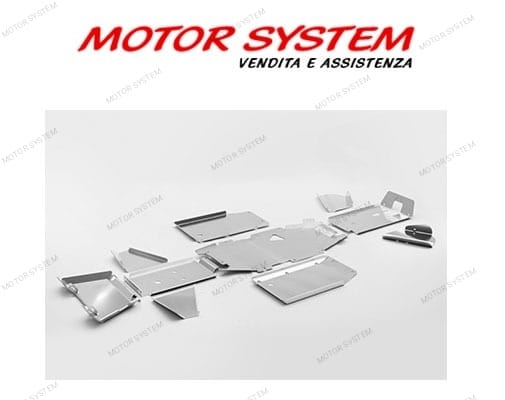 KIT PIASTRE SALVATELAIO IN ALLUMINIO PER CFORCE 625 TOURING CFMOTO - immagine 2