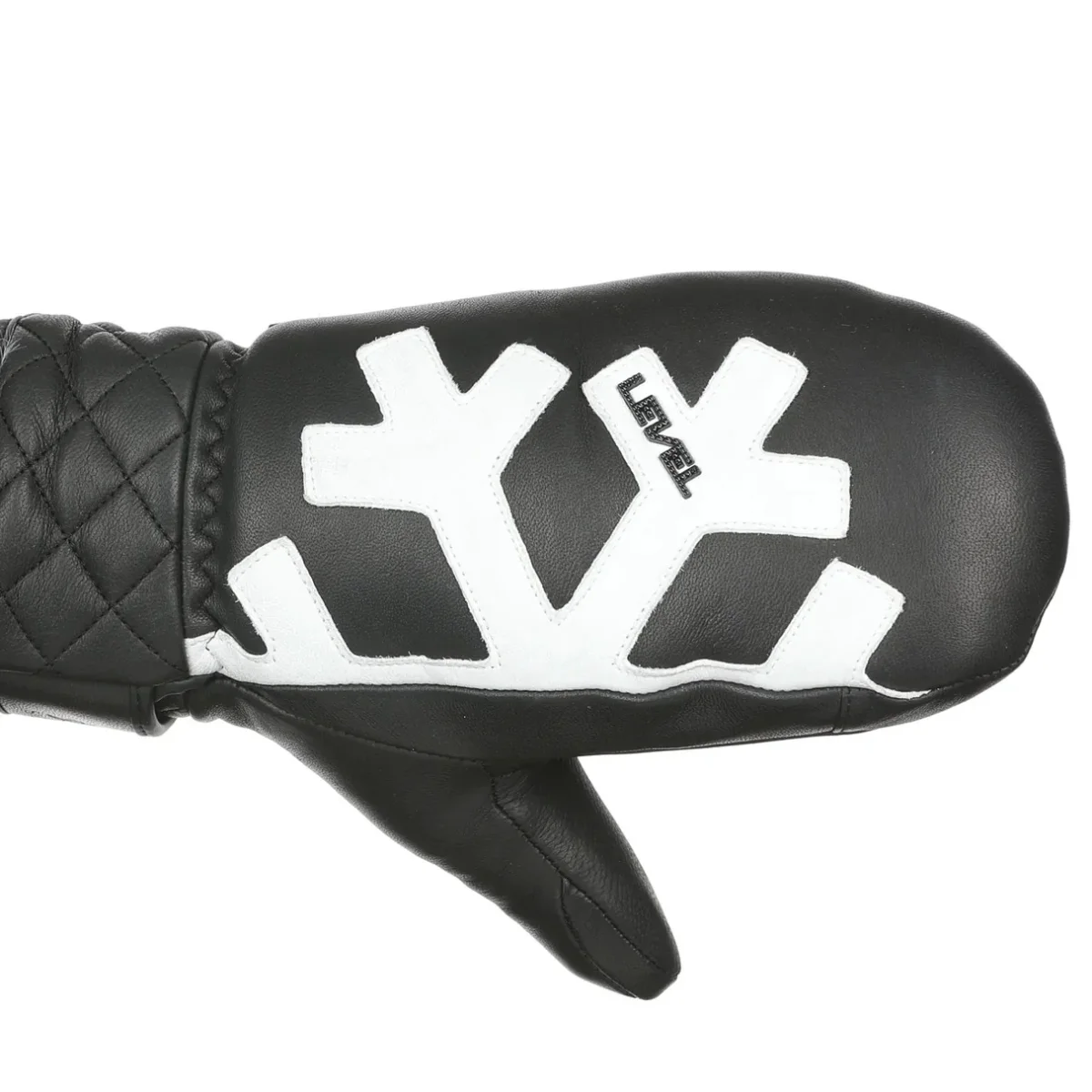 Level Glove Coco mitt PK black moffola in pelle da donna - immagine 4