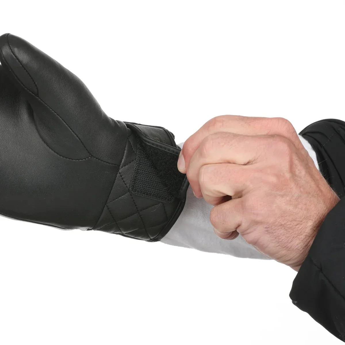 Level Glove Coco mitt PK black moffola in pelle da donna - immagine 5