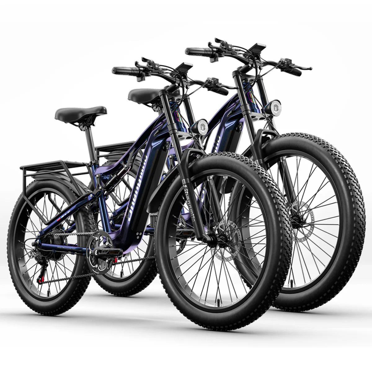2023 Nuova mountain bike elettrica a sospensione completa Shengmilo MX03 × 2 EBIKES COMBO - immagine 2