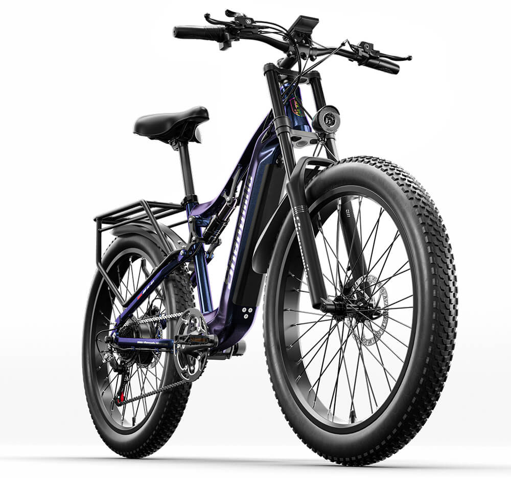 2023 Nuova mountain bike elettrica a sospensione completa Shengmilo MX03 × 2 EBIKES COMBO - immagine 3