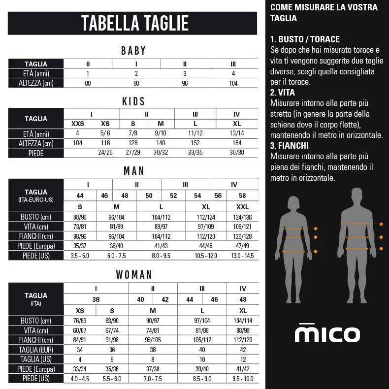 Mico Calzamaglia Odor Zero Tecnica 3/4 Man CM01424 - immagine 4