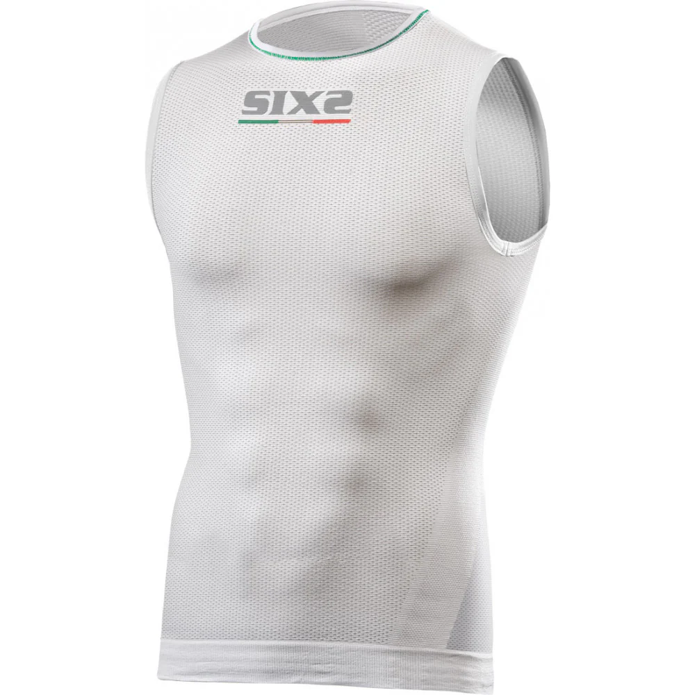 Intimo Ciclismo SIX2 "CANOTTA INTIMA LEGGERA" White Carbon - immagine 2