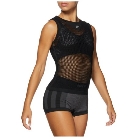 Intimo Ciclismo SIX2 "SMANICATO A RETE" NERO - immagine 6