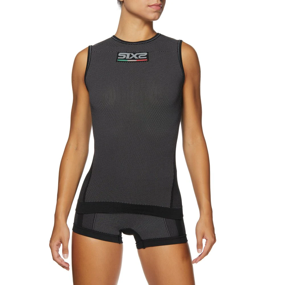 Intimo Ciclismo SIX2 "CANOTTA INTIMA 4 STAGIONI" Black Carbon - immagine 5