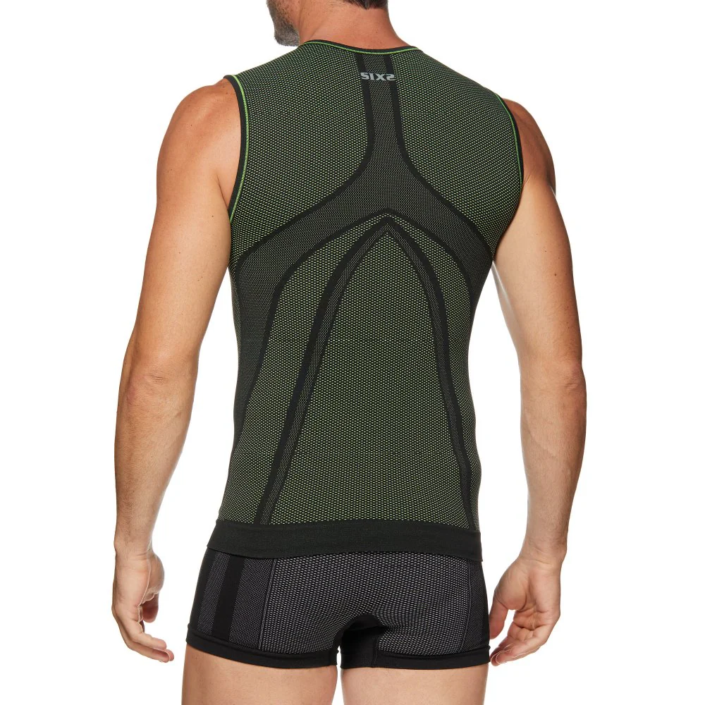 Intimo Ciclismo SIX2 "CANOTTA INTIMA 4 STAGIONI" Dark Green - immagine 5