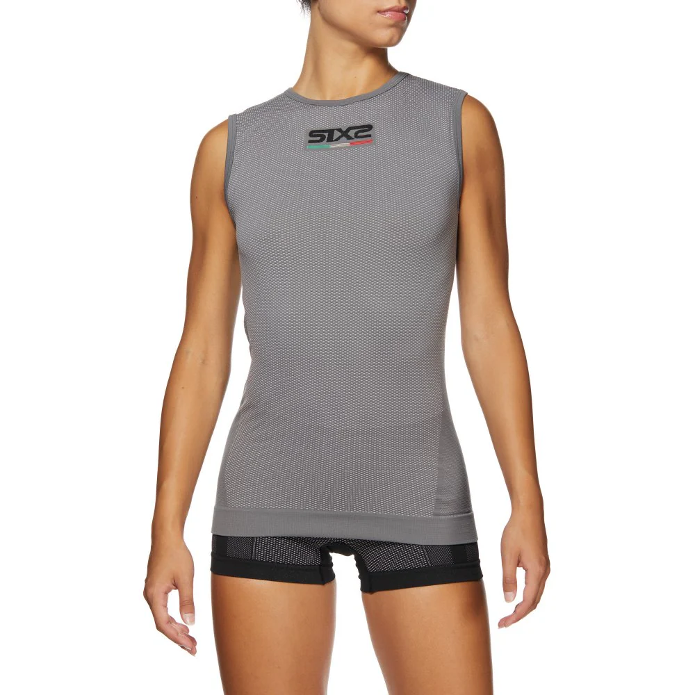 Intimo Ciclismo SIX2 "CANOTTA INTIMA 4 STAGIONI" Dark Grey - immagine 4