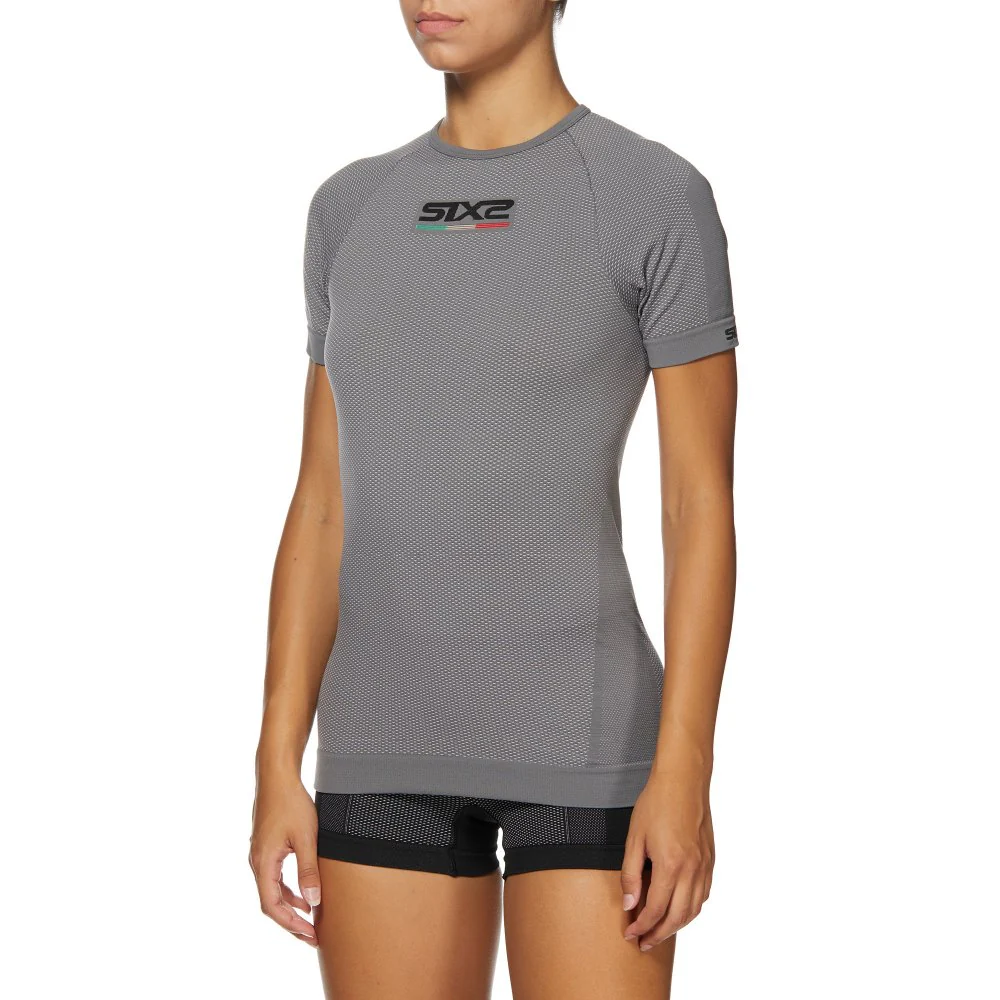 Intimo Ciclismo SIX2 "MAGLIA MANICHE CORTA" DARK GREY - immagine 5