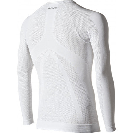 Intimo Ciclismo SIX2 "MAGLIA MANICHE LUNGHE" White Carbon - immagine 4