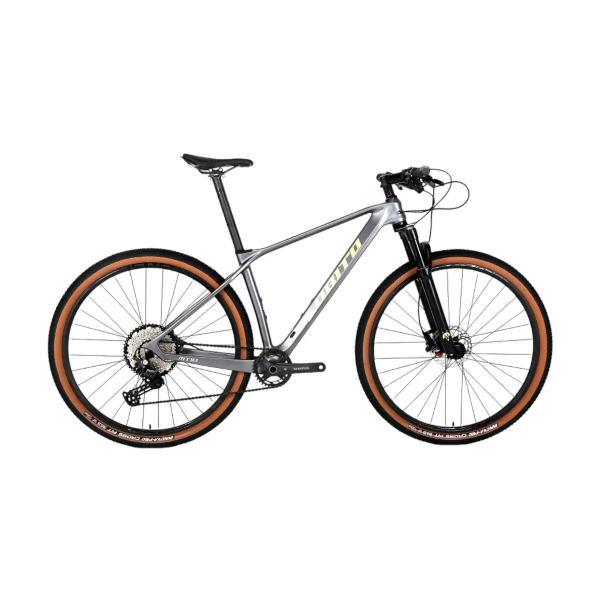 MTB IN CARBONIO LOBITO MT10 CAMBIO SHIMANO DEORE 12V GREY 11,5 kg - immagine 2