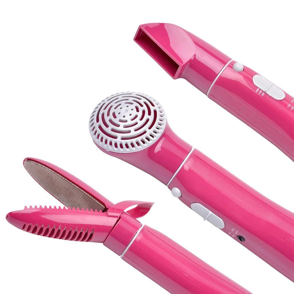 Asciugacapelli professionale strumenti per lo styling spazzola per lo styling pettine con ugello arricciacapelli salon 10 in 1 spazzola - immagine 6