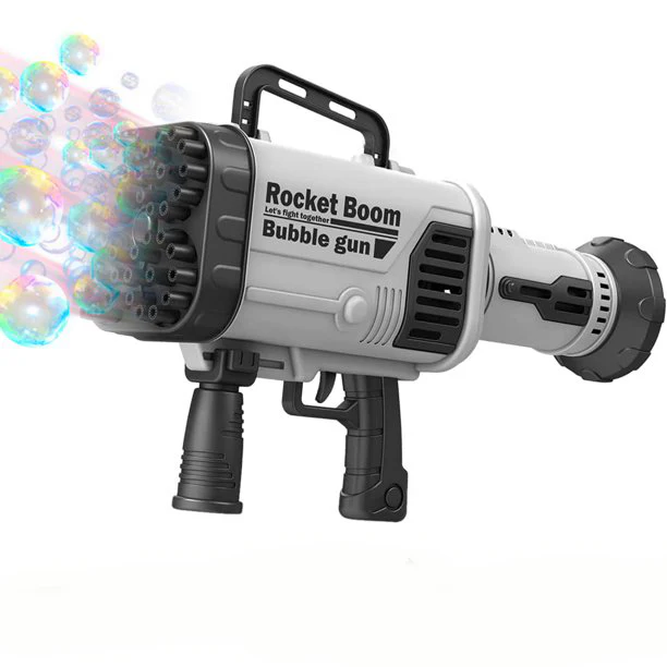 Giocattolo a bolle – Bubble gun 64 fori automatica - immagine 3