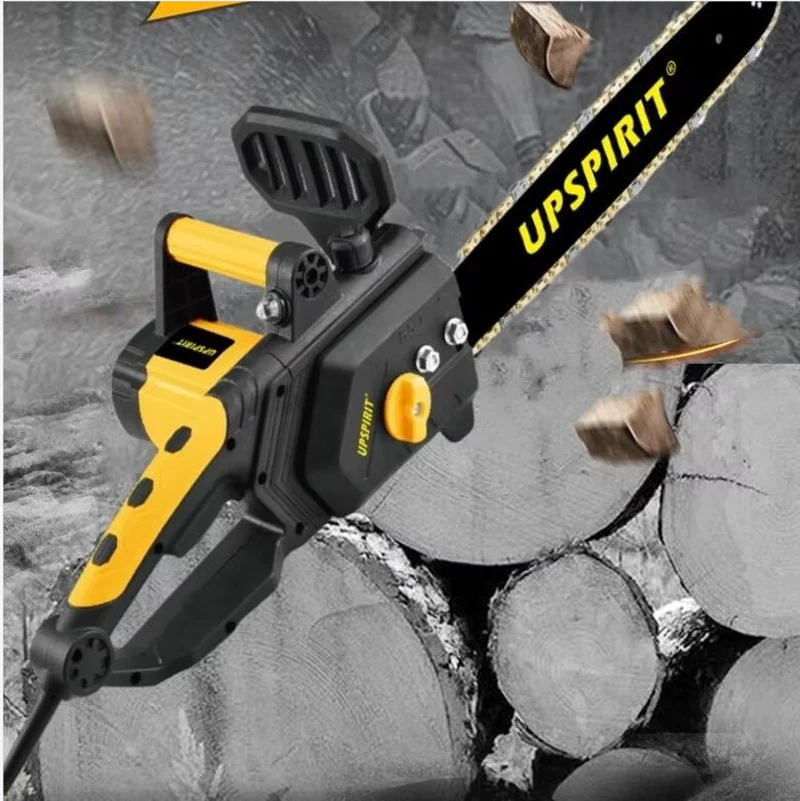 Motosega Elettrica 1800W 40 cm Taglio Legna Potatura con Sicurezza Automatica - immagine 4