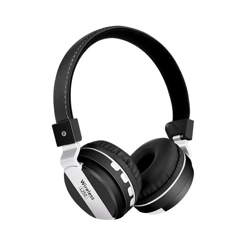 L250 Cuffie Senza Fili Bluetooth Auricolare Regolabile Auricolari Con Microfono Per PC Telefono Mp3 - immagine 4