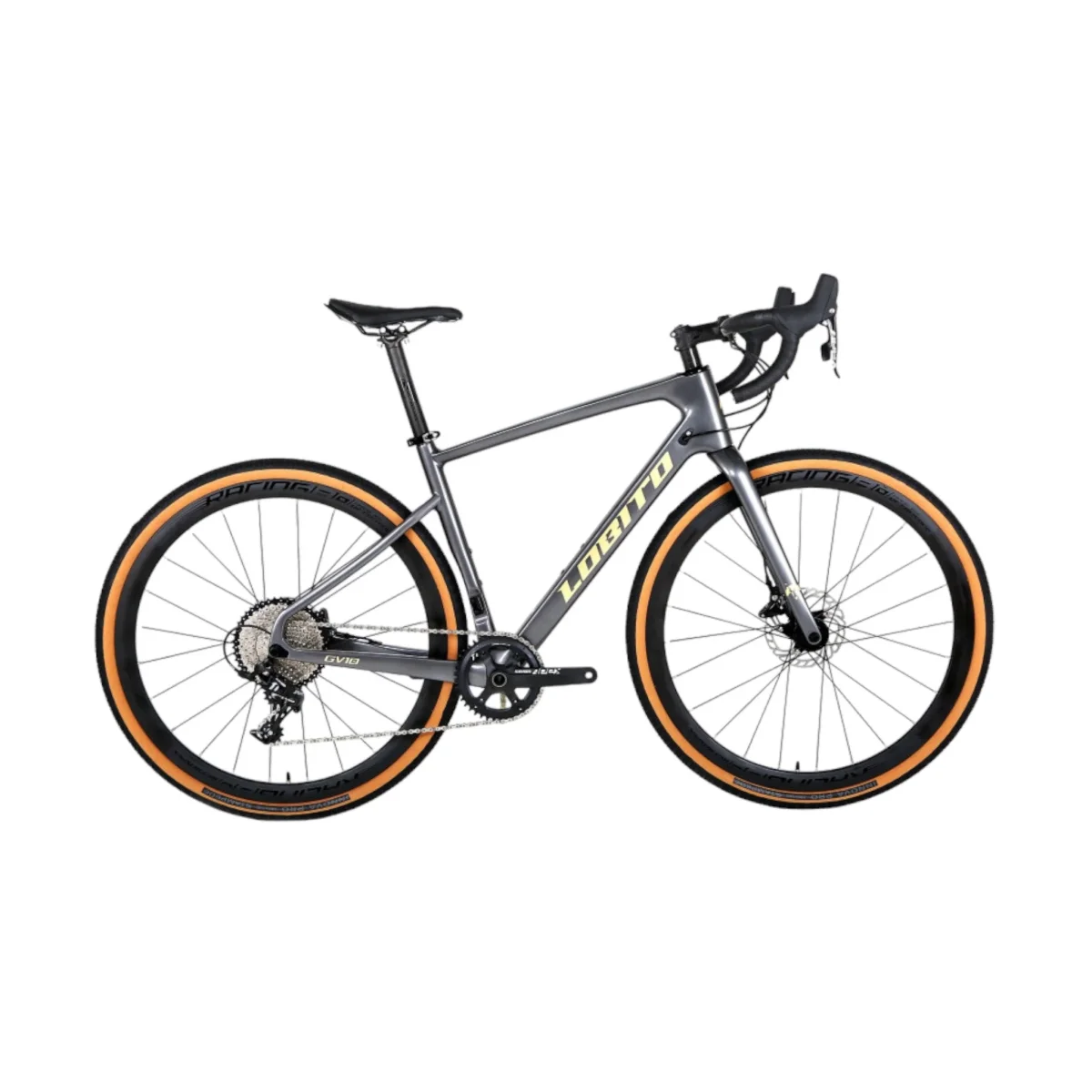 BICI GRAVEL CARBONIO LOBITO GV10, CAMBIO SRAM 1X 11V 9,5kg - immagine 2