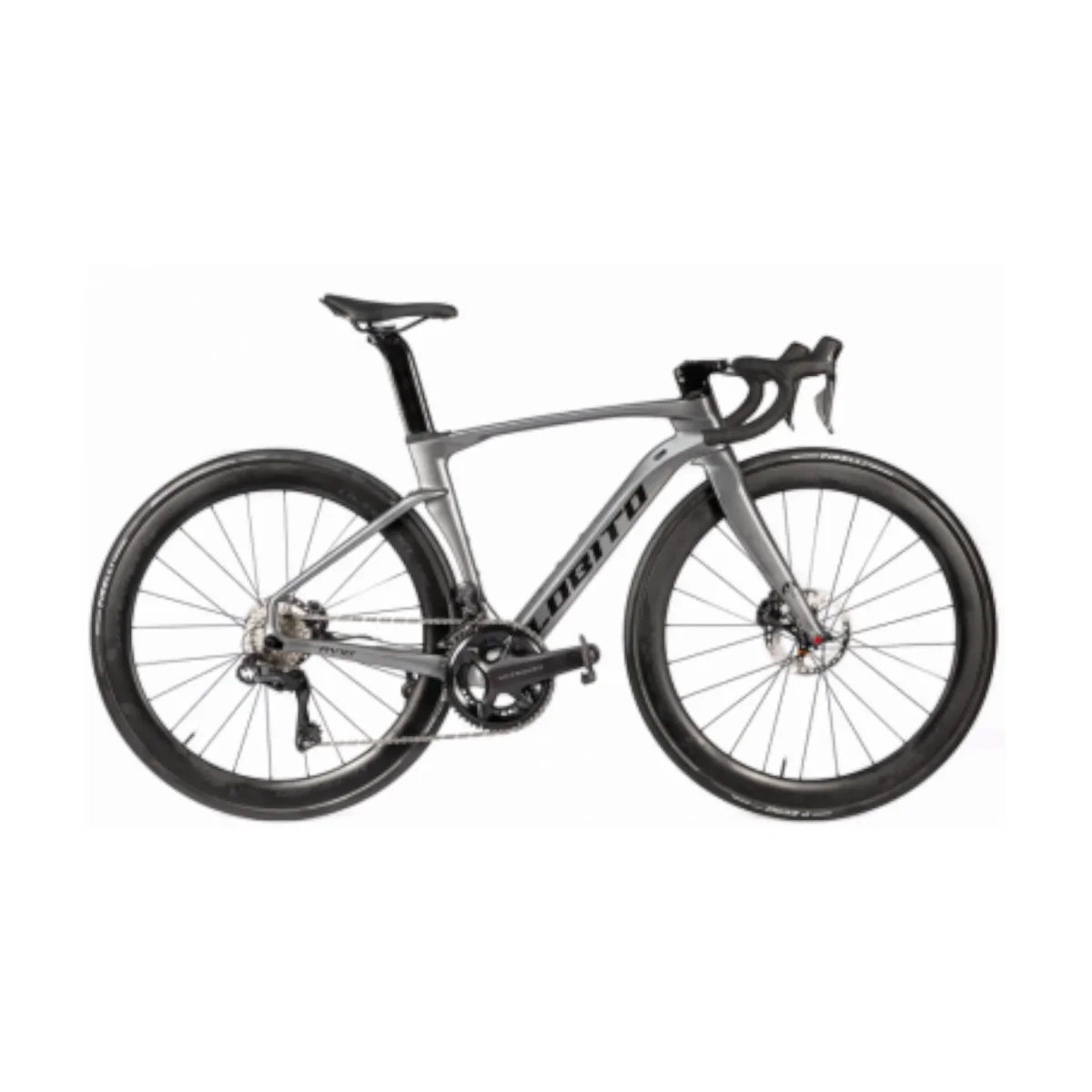 BICI DA CORSA CARBONIO RV10 GREY MATT EDITION 2X12V - immagine 2