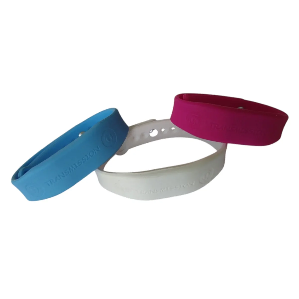 BRACCIALETTO TRASMISSION TWIST in silicone per uso personale - immagine 2