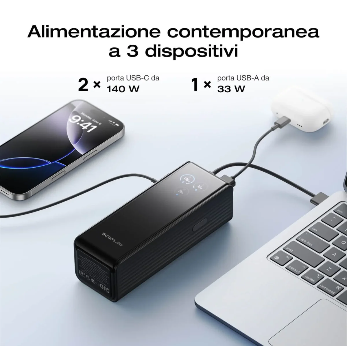 Power bank EcoFlow RAPID (25.000 mAh, 170 W) - immagine 8