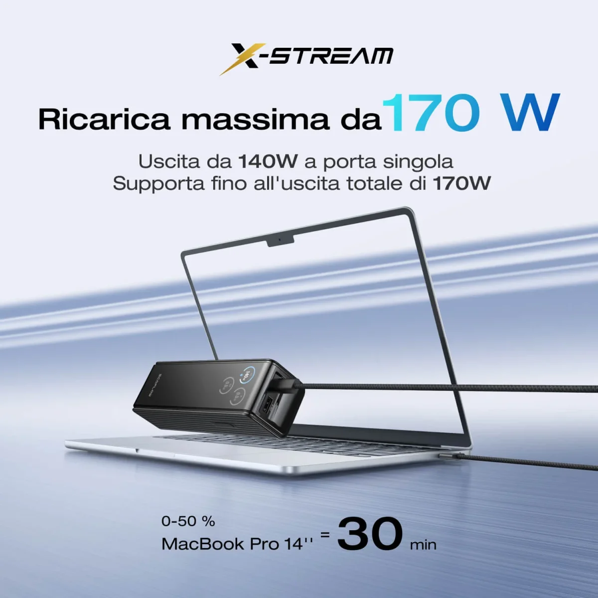 Power bank EcoFlow RAPID (25.000 mAh, 170 W) - immagine 7