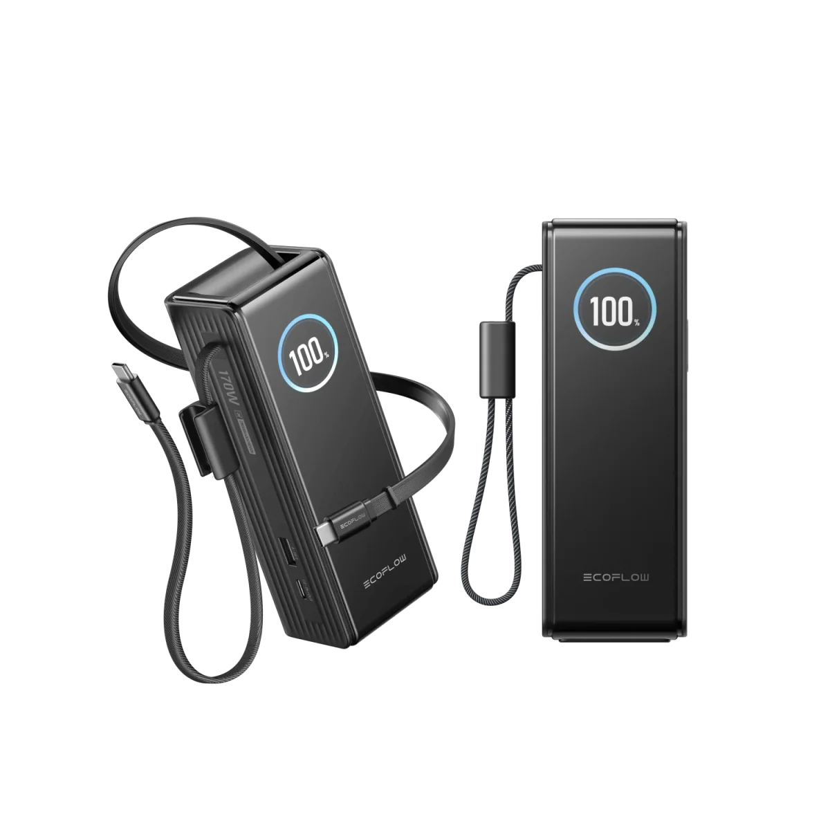 Power bank EcoFlow RAPID (25.000 mAh, 170 W, cavi retrattili integrati da 100 W) - immagine 4